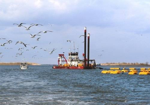 Волго-Каспийский канал защитят искусственными островами