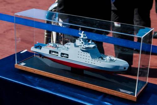 Арктический сторожевой корабль 'Пурга' станет частично беспилотным