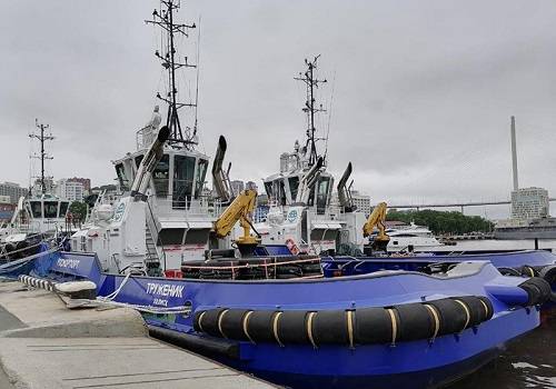 Буксир 'Труженик' вернулся в морской порт Ванино для выполнения задач по предназначению