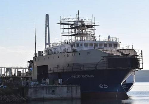 АО 'Восточная верфь' начало испытания энергетической установки танкера 'Михаил Барсков'