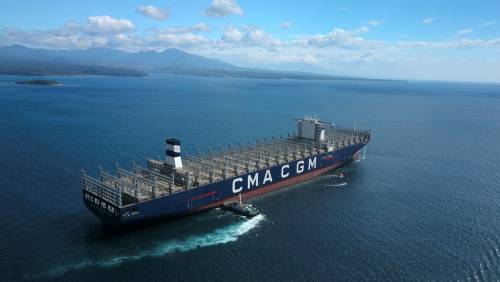Самый большой контейнеровоз Франции построен на Филиппинах 