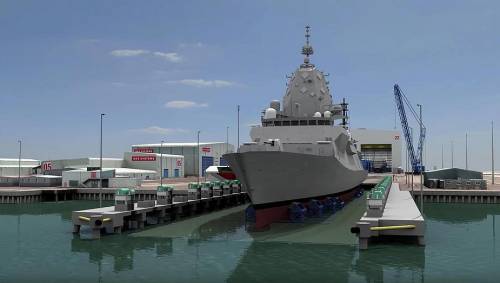 Великобритания построит для Австралии 9 новейших фрегатов класса Hunter
