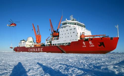 Китай начал строить ледокол 'Снежный дракон 2'