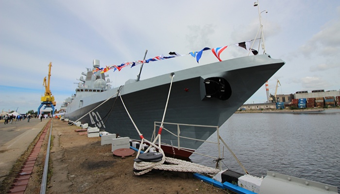 Северная верфь завершила строительство фрегата 'Адмирал флота Касатонов'