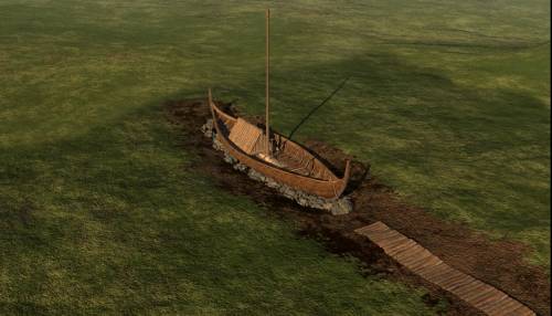 В Норвегии нашли древний корабль викингов