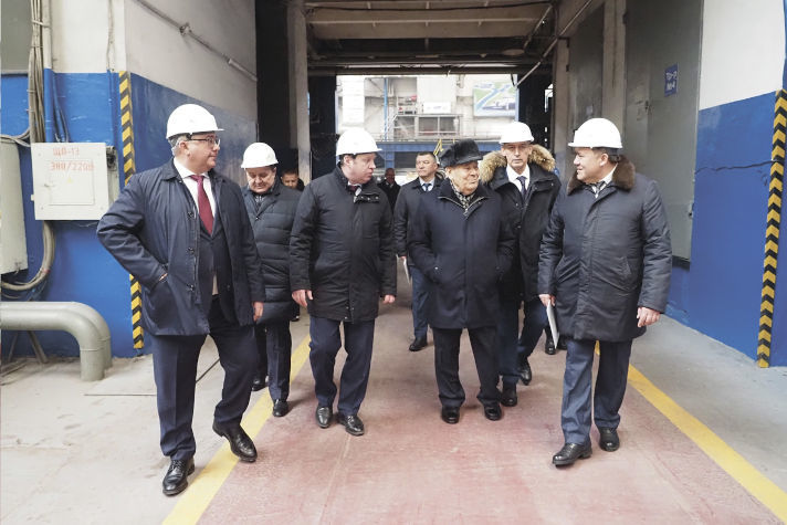 Зеленодольский завод посетил государственный советник Республики Татарстан