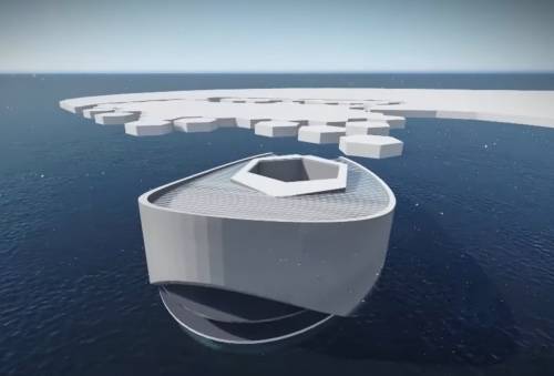 В Азии разработали проект подводной лодки, которая спасет Арктику от таяния льда