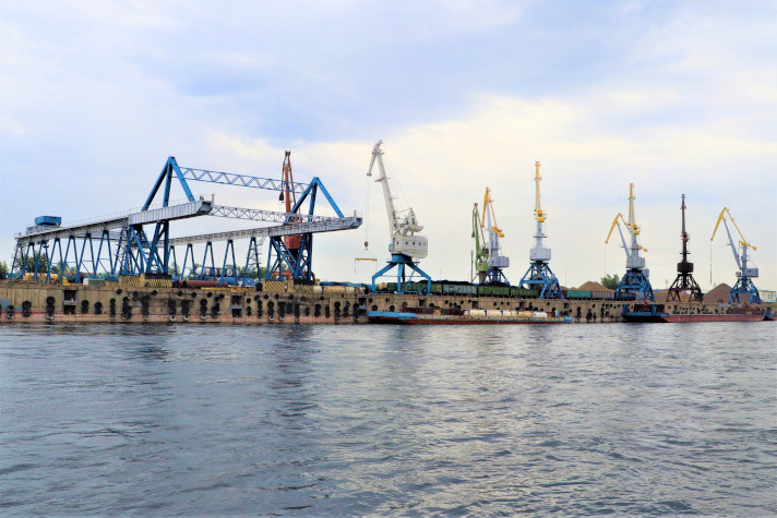 Грузооборот Красноярского речного порта вырос на 1%