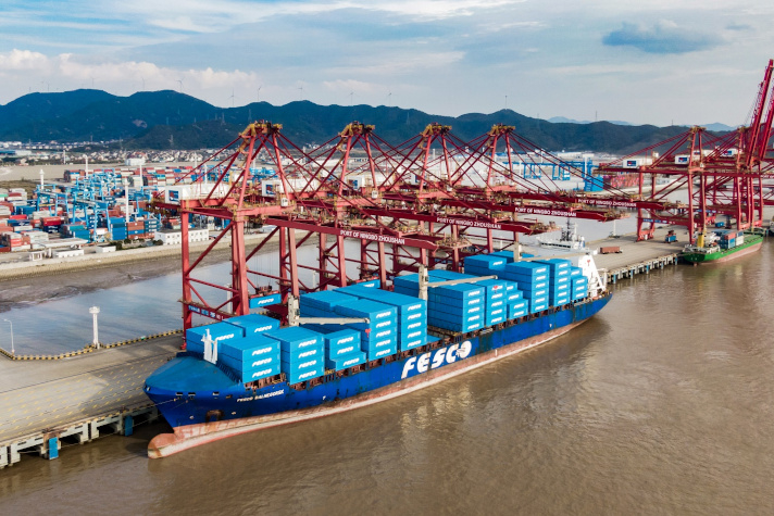 Группа Fesco наращивает контейнерооборот с Китаем