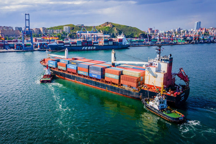 Fesco нарастила морские контейнерные перевозки между Китаем и Владивостоком на 7%