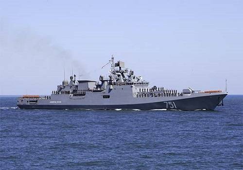 Фрегаты 'Адмирал Макаров' и 'Адмирал Эссен' вернулись в Севастополь
