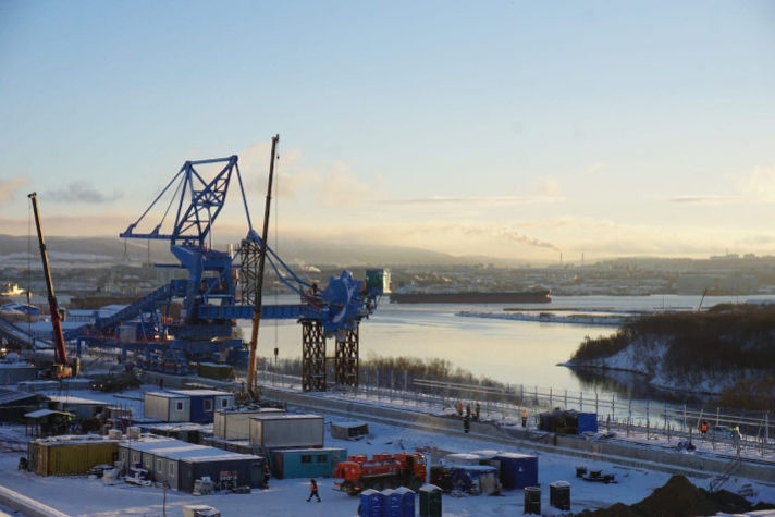 'ВЭБ.РФ' направит почти 13 млрд рублей на финансирование строительства порта 'Лавна'