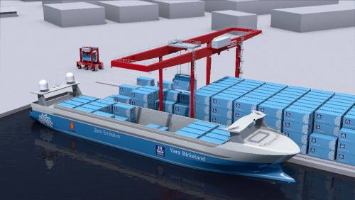 Cargotec поставит инновационное оборудование на контейнерный терминал для автономных судов