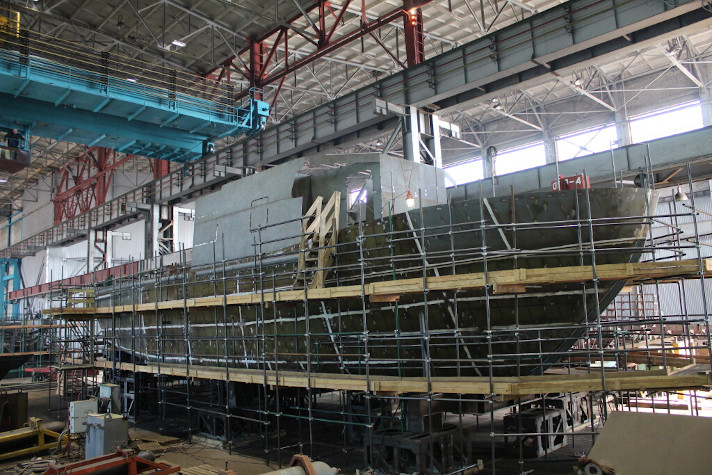 'Красная Кузница' продолжает строительство серии пассажирских судов проекта РЕГК.126