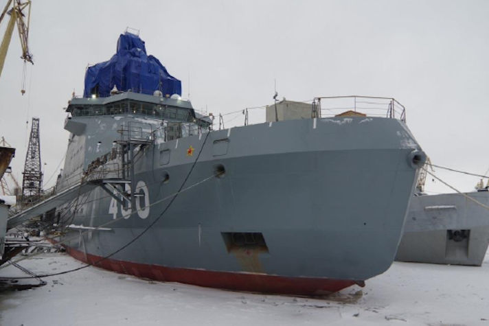 ВМФ планирует получить патрульный корабль 'Иван Папанин' до конца 2024 года