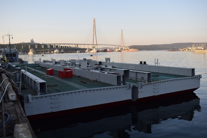 На Камчатку доставят новый плавпирс для Тихоокеанского флота
