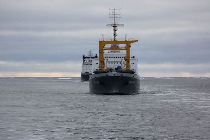 Северный флот доставил более 5 тысяч тонн грузов в труднодоступные районы Крайнего Севера