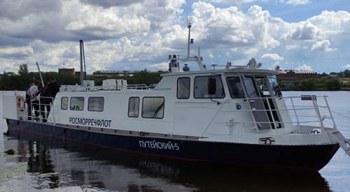 Костромской судомеханический завод сдал промерное судно для Печорского бассейна