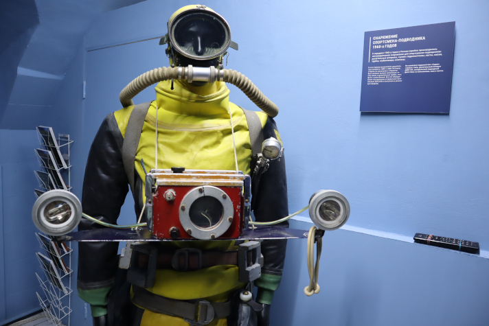 В Музее морского флота открылась экспозиция об истории водолазного дела в России