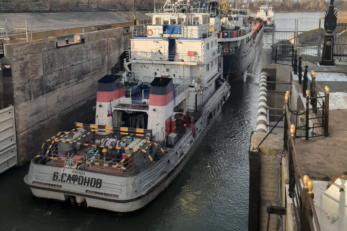 Перевозки грузов по Волго-Донскому судоходному каналу выросли на 4,5%