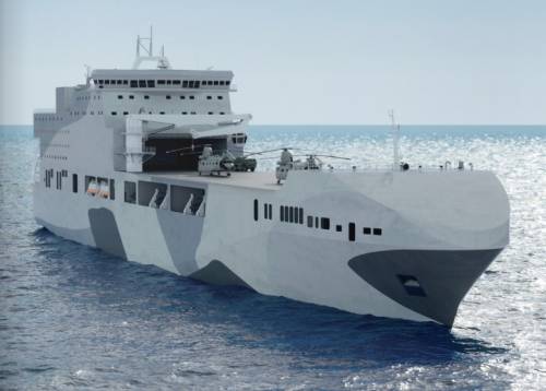 Флоту Великобритании предложили проект прибрежного ударного корабля