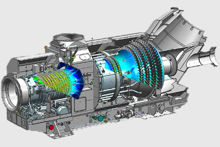 Завершается создание цифрового двойника морского газотурбинного двигателя