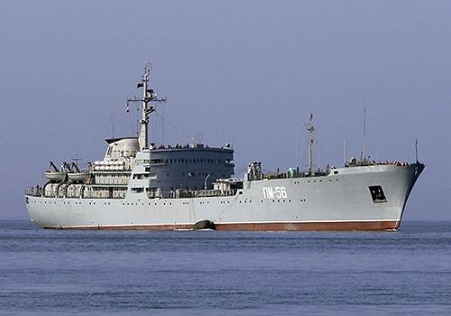Плавмастерская ПМ-56 совершает переход из Черного моря в Средиземное
