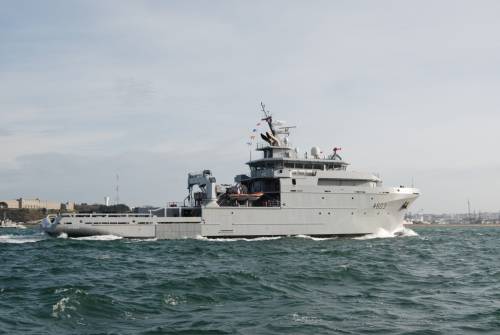 ВМС Франции получили очередное судно поддержки проекта BSAH