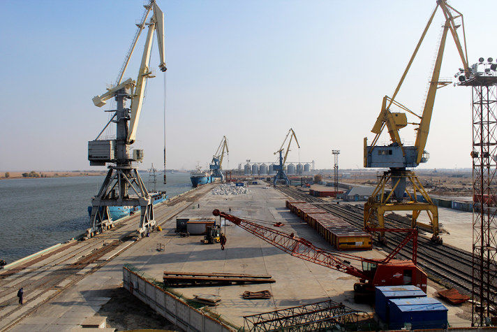Изменены границы морского порта Оля