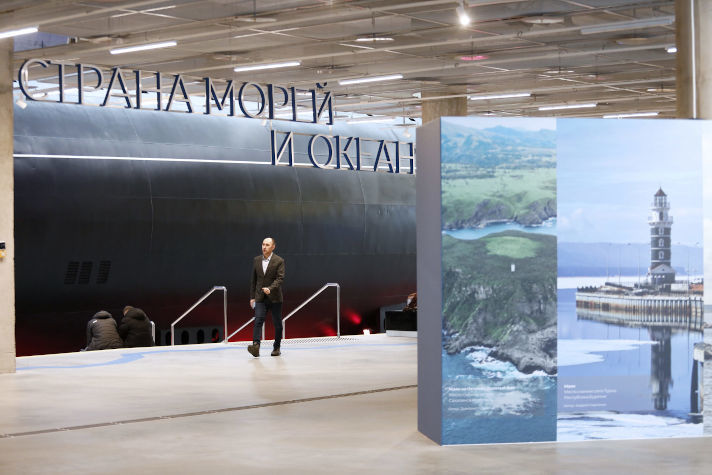 'Росатом' принял участие в организации выставки 'Россия – страна морей и океанов' в Кронштадте