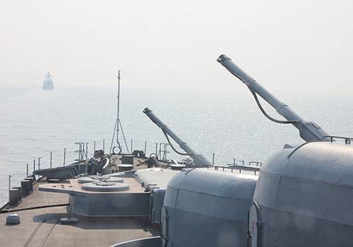 Корабельные группы ВМФ РФ проведут стрельбы в Охотском море