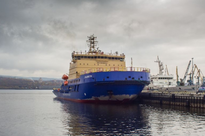 'Росморпорт' ищет подрядчика на выполнение работ по текущему ремонту ледокола 'Владивосток'