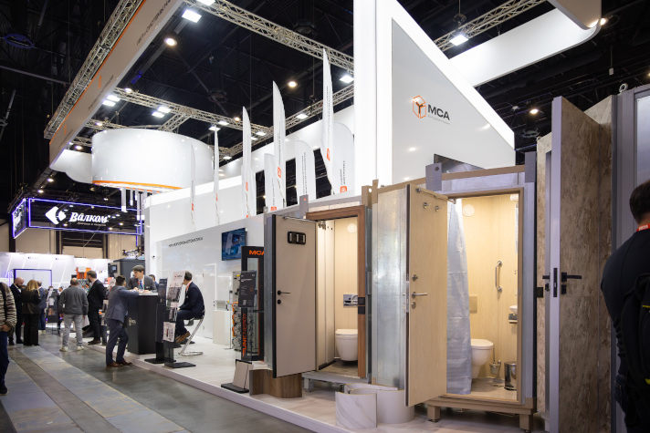 Модульная каюта производства "МСА Композит"