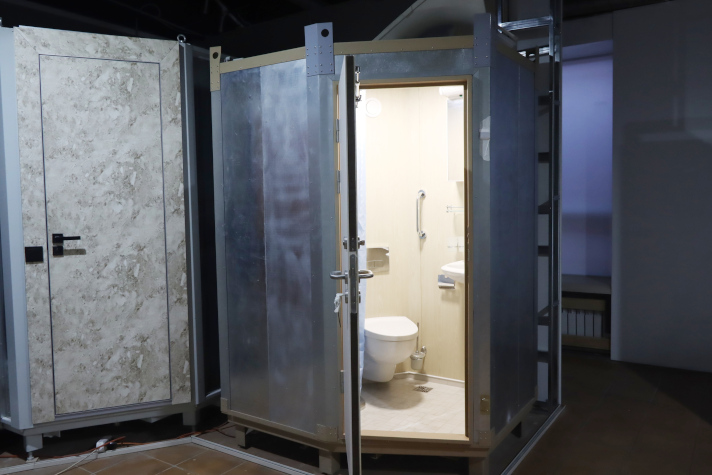 Модульная каюта производства "МСА Композит"