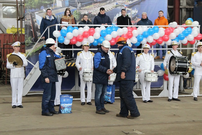 Закладка головного судна PV22 на Невском ССЗ