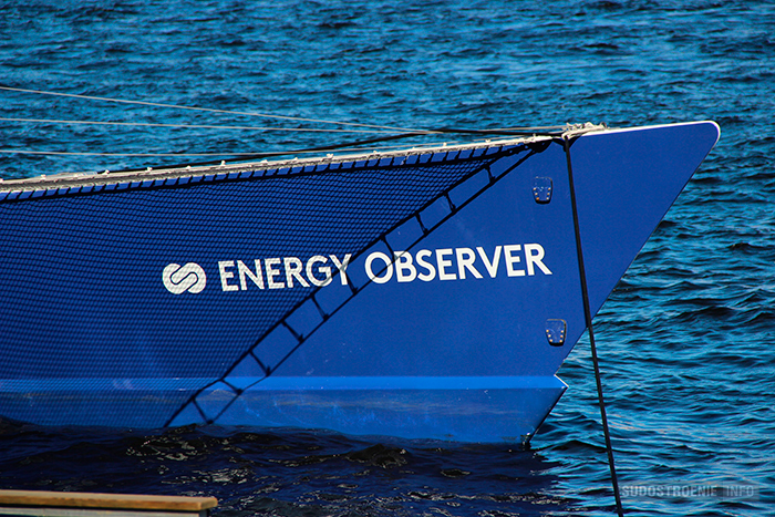 Катамаран на водороде Energy Observer
