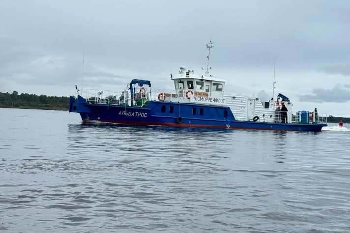 Обстановочное судно "Альбатрос" / Фото: Росморречфлот