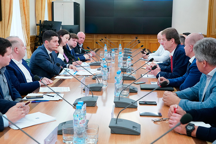 Встреча между руководства Ampership с руководством Калининградской области