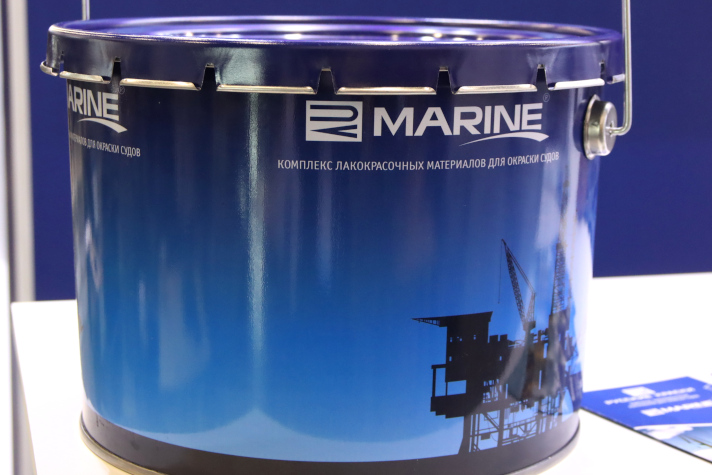 Продукция "Русских красок" линейки "РK-Marine" для судостроения
