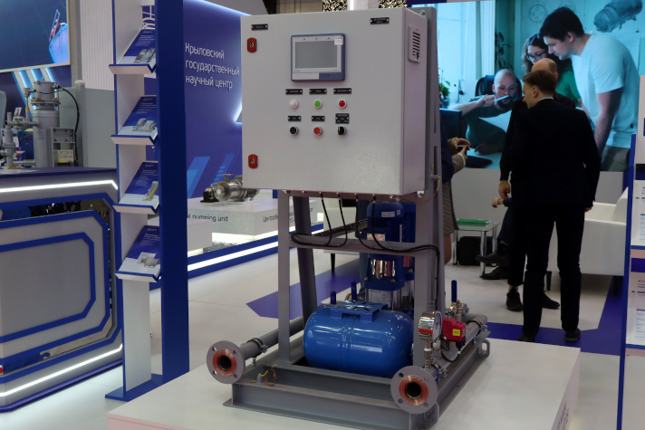 Установка подачи пресной воды