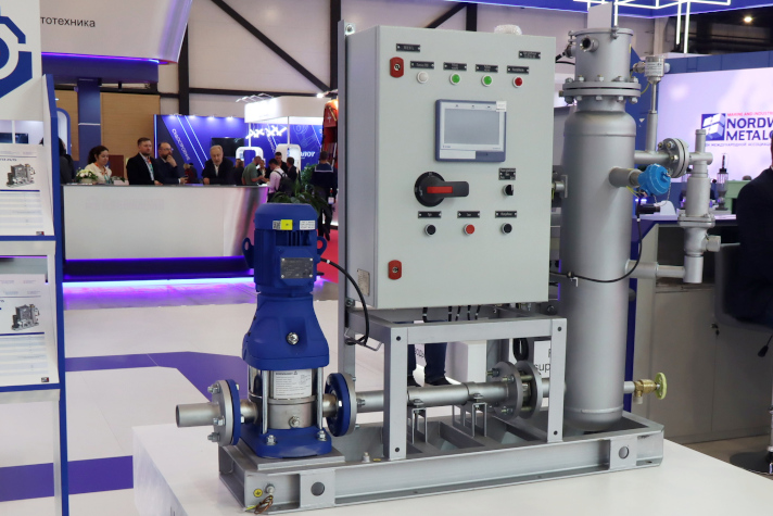 Комплекс подогрева пресной технической воды