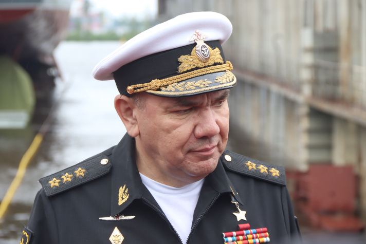 Главком ВМФ России адмирал Александр Моисеев