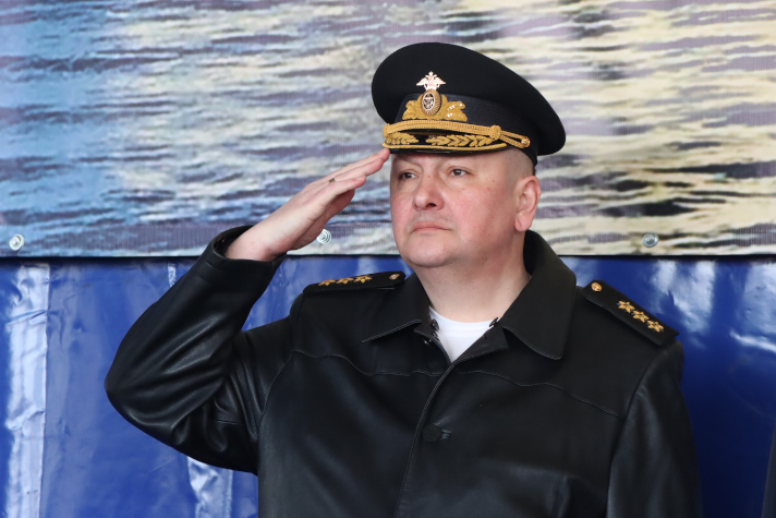 Заместитель главкома ВМФ Владимир Воробьев