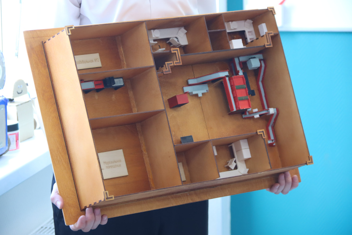 Защита проекта инженерного судостроительного класса в школе №339