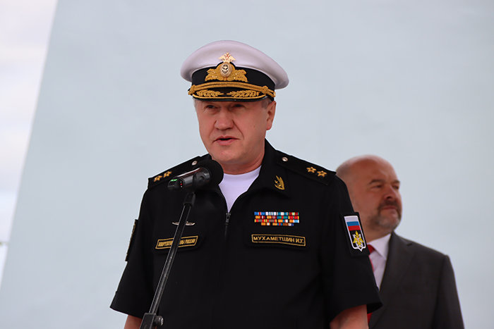Заместитель главкома ВМФ по вооружению Игорь Мухаметшин