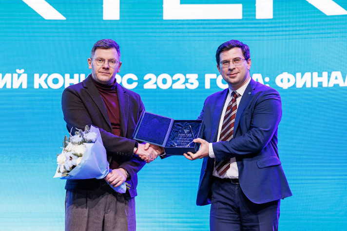 Поздравление победителя от компании "Русатом - Аддитивные технологии"