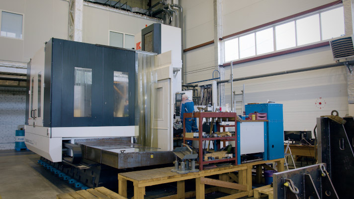 На производстве машиностроительного предприятия "Винета"