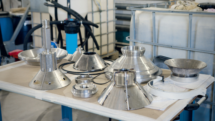 На производстве машиностроительного предприятия "Винета"