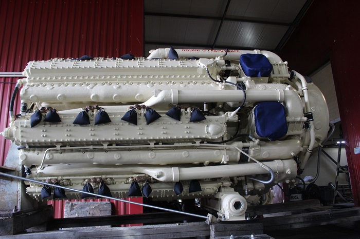 Отсек двигателя М507А