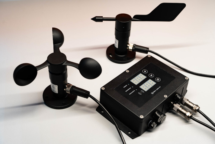 Контроллер КОСВ-319, датчик ветра и флюгер